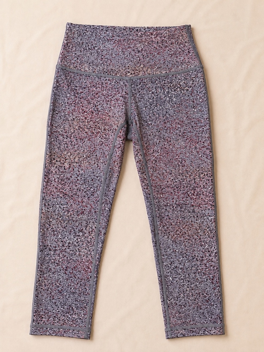 lululemon athletica Heathered Purple-Grey High-Rise Leggings